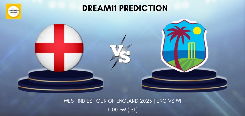 ENG vs WI Dream11 Prediction Today, 2nd T20I Fantasy Cricket Tips, Playing 11 | West Indies Tour of England 2025