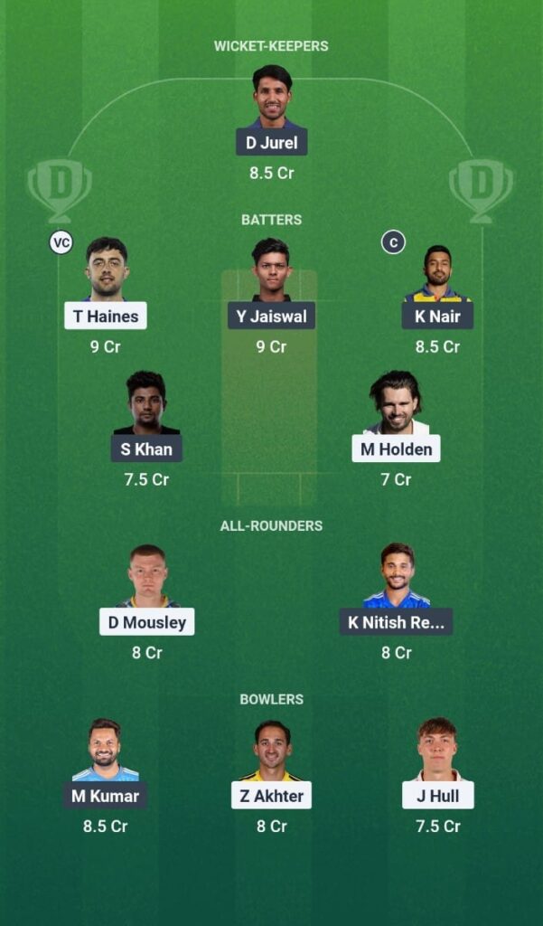 ENG-L vs IND-A Dream11 Prediction Today 2nd Test 2025