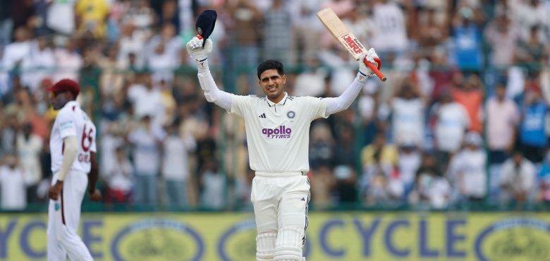 Shubman Gill Hits Unbeaten Century, Breaks India’s WTC Record in Delhi Test